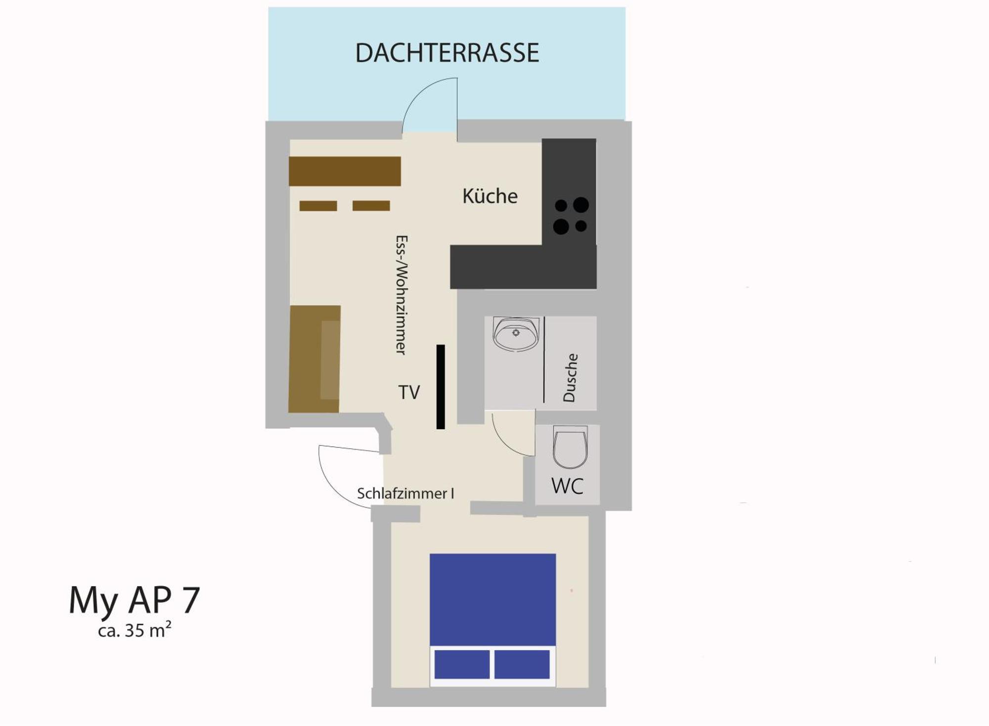 My Apartment Krinzwald Seefeld in Tirol Rom bilde